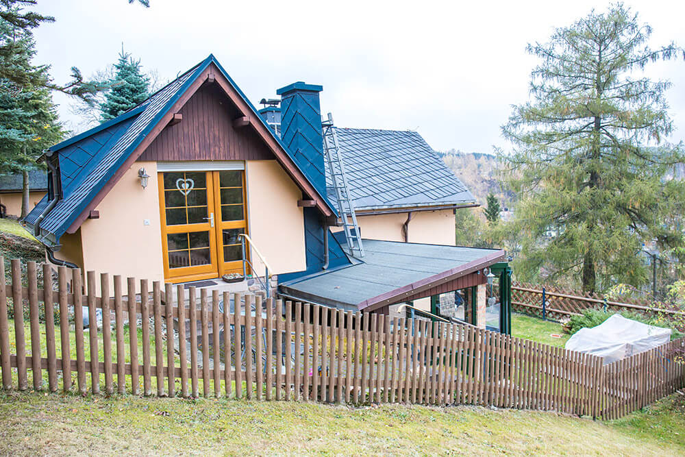 Außenansicht Ferienhaus Erna in Neuhausen
